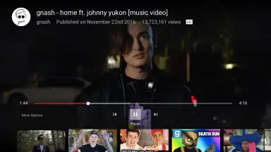 Screenshot von YouTube for Android TV 3