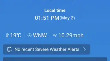 Screenshot von Daily Forecast 8