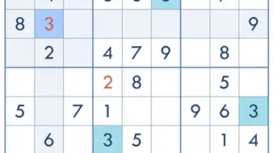 Screenshot von Sudoku 6