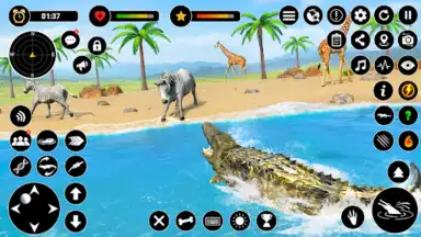 Screenshot von Crocodile Games - Animal Games 3