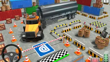 Screenshot von Real Euro Truck Parking Games 4
