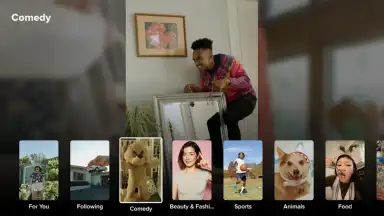 Screenshot von TikTok for Android TV 2