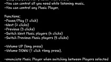Screenshot von HeadSet Controller 4