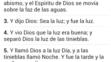 Screenshot von Santa Biblia Reina Valera 1