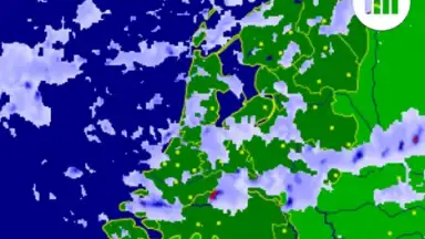 Screenshot von Buienradar 8
