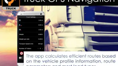 Screenshot von Aponia Truck Navigation 8
