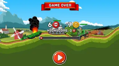 Screenshot von Hills of Steel 9