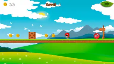 Screenshot von Red Ball 1 4