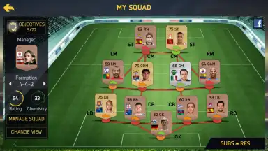 Screenshot von FIFA 15 Ultimate Team 5