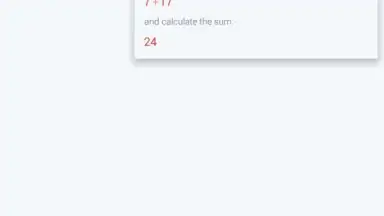 Screenshot von Photomath 3