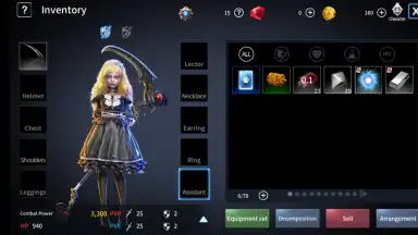 Screenshot von Dark Eden M on WEMIX 1