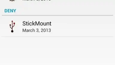 Screenshot von Superuser (for Android 4) 3