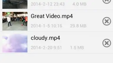 Screenshot von Media Player 8