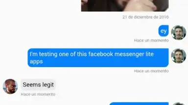 Screenshot von Lite Messenger FB 15