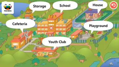 Screenshot von Toca Life: School 3