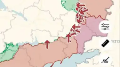 Screenshot von DeepStateMap 3