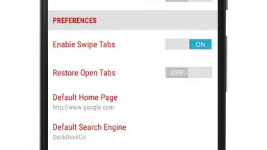 Screenshot von Anonymous Browser 5
