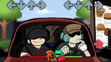 Screenshot von FNF Garcello Annie Hazy River 4