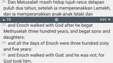 Screenshot von Alkitab 6