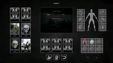 Screenshot von Grim wanderings 2