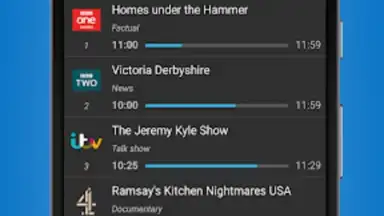 Screenshot von TV Listings Guide UK Cisana TV 5