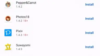 Screenshot von Tachiyomi 11