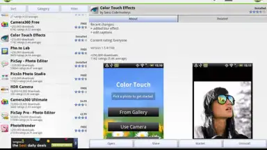 Screenshot von AppBrain App Market 2