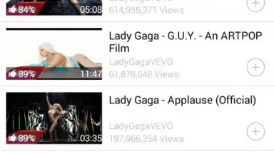Screenshot von MyTube YT Player 7