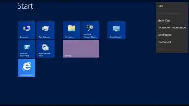 Screenshot von 2X RDP Client 6