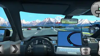 Screenshot von Police Car Drift شرطة الهجوله 2