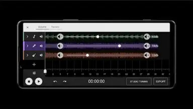 Screenshot von Sony Music Pro 2