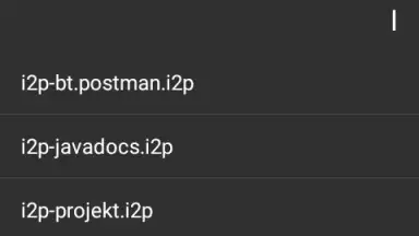 Screenshot von I2P 4