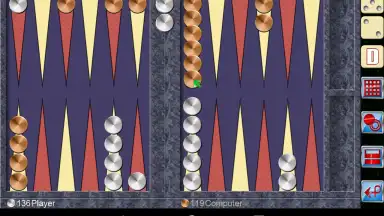 Screenshot von Нарды V+ 6