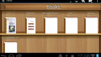 Screenshot von EBookDroid 10