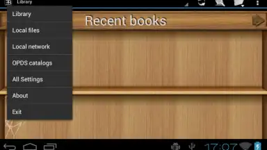 Screenshot von EBookDroid 9