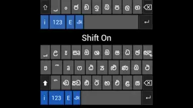Screenshot von Sinhala Tamil SoftKeypad 1