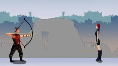 Screenshot von Apple Shooter-Protect Girls 2