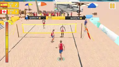 Screenshot von Volleyball: Spike Master 9
