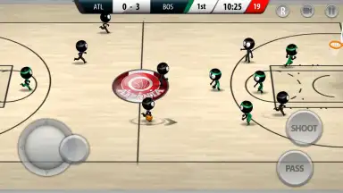 Screenshot von Stickman Basketball 2017 3
