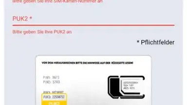 Screenshot von ALDI TALK Registration 11
