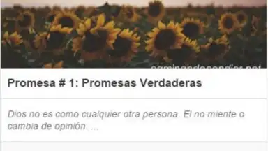 Screenshot von Caminando con Dios 2