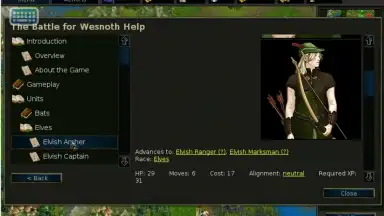 Screenshot von Battle for Wesnoth Legacy 4