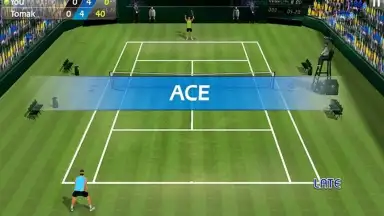 Screenshot von 3D Tennis 3