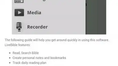 Screenshot von Live Bible 2