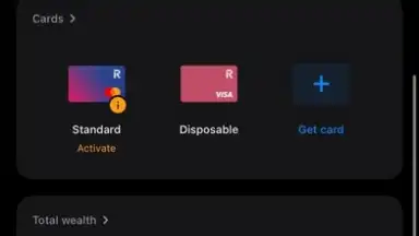 Screenshot von Revolut 4