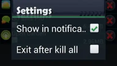 Screenshot von Task Killer FREE 2