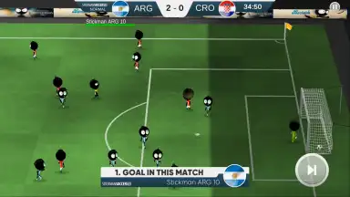 Screenshot von Stickman Soccer 2018 11