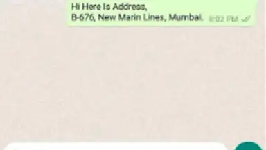 Screenshot von Direct Whats Message 2