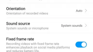 Screenshot von MIUI Screen recorder 2