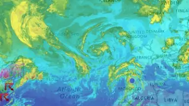Screenshot von MyRadar Weather Radar 9